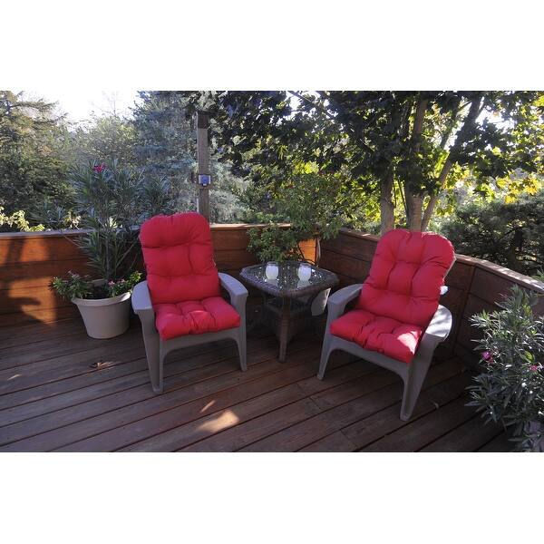 Indoor Outdoor Adirondack Cushion Patio Chair Cushion 49 X 20 X 3 Overstock 31416732