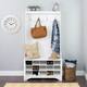 Prepac Hall Tree with Bench and Shoe Storage