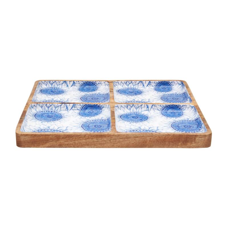Blue Harvest Sectional Tray