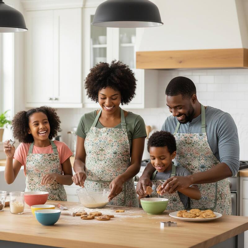 Spode Morris and Co Strawberry Thief Apron