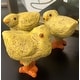 preview thumbnail 3 of 1, Set of 4 Cast Iron Chick Figurines 2.85"H -ST