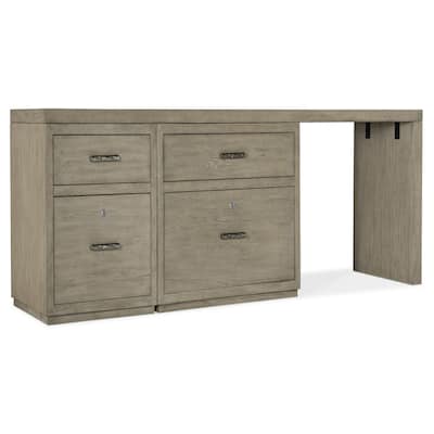 Linville Falls 96" Desk with File and Lateral File