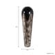 preview thumbnail 14 of 20, Tapered Iron Vase with Marbleized Finish - Modern Flower Vase 35.5"