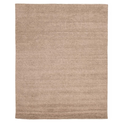 ECARPETGALLERY Hand-knotted Kashkuli Gabbeh Taupe Wool Rug - 8'1 x 10'1