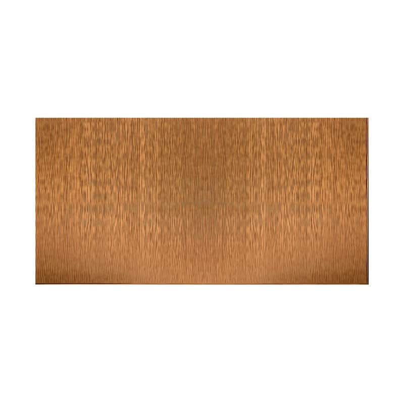 FASÄDE Ripple Vertical 4-foot x 8-foot PVC Wall Panel in Antique Bronze - 4 x 8