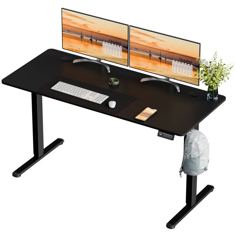 Futzca Height Adjustable Electric Standing Desk, Computer Office Desk