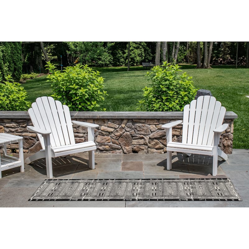 Liora Manne Marina Tribal Stripe Indoor/Outdoor Rug