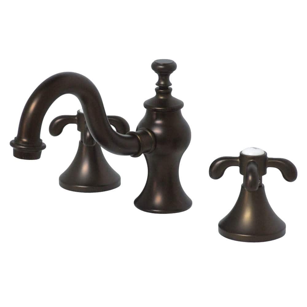Kingston Brass French Country 1.2 GPM Widespread Bathroom Faucet with