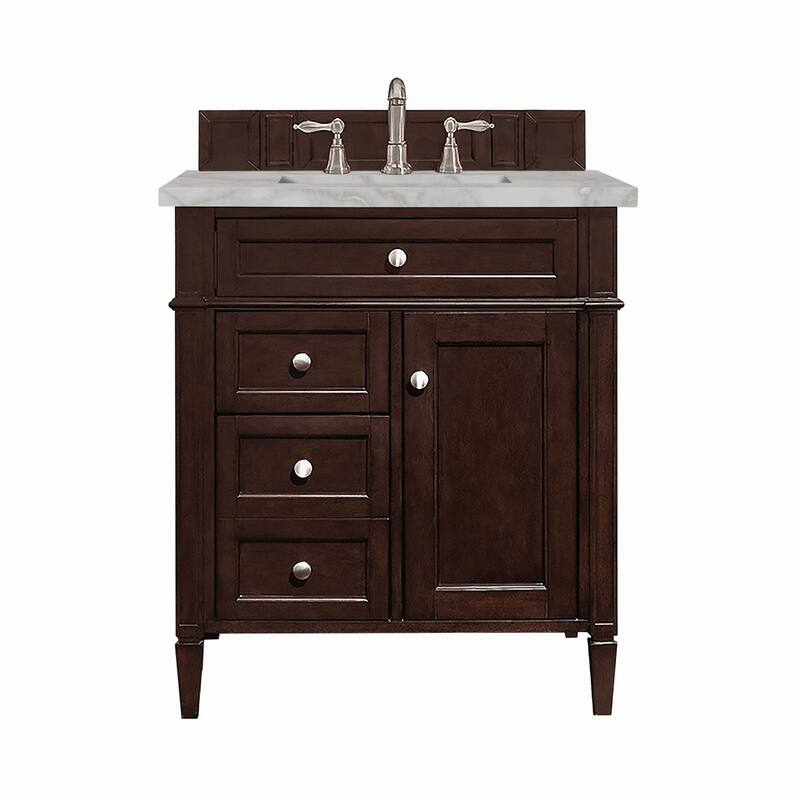 James Martin Vanities 650-V30-3VSL Brittany 30" Single Basin Poplar