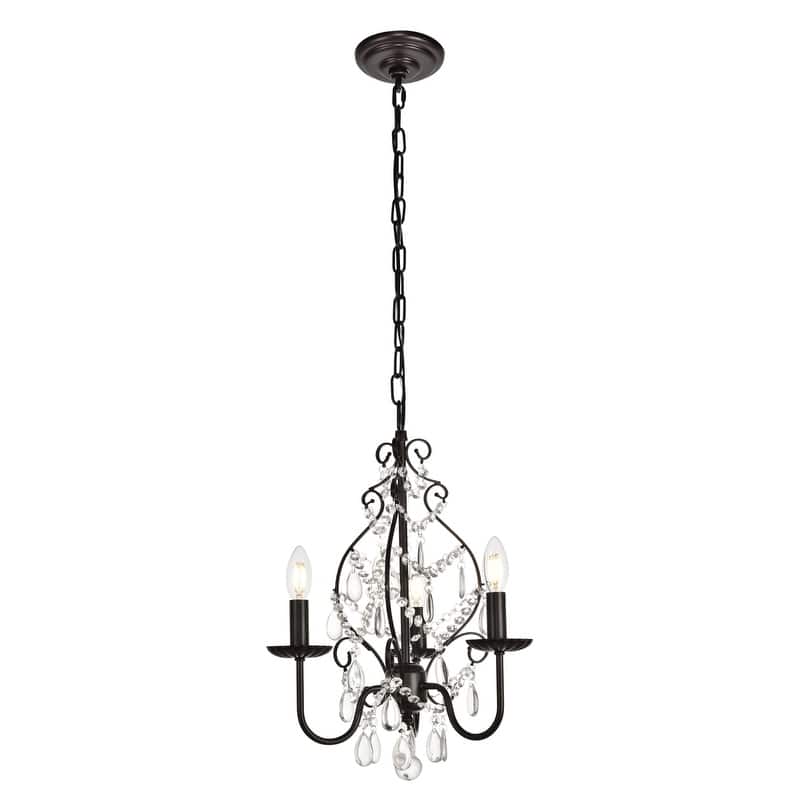BLAISE Collection Pendant D15 H20 Lt:3 Oil rubbed bronze Finish