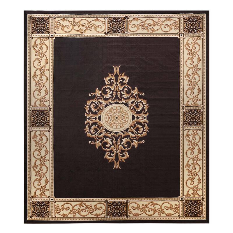 Superior Oversized Medallion Modern Bohemian Indoor Runner or Area Rug