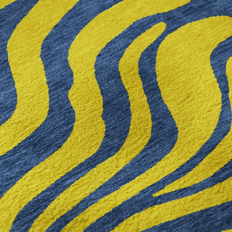 Premium Washable Super Soft Modern Zebra Print Mayfield Rug