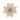 Foreside Home & Garden 8.75 x 8.75 inch White Metal Layered Flower Wall Décor