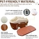preview thumbnail 23 of 24, WOWMAX Small Dog Car Seat for Center Console Pet Booster Seat for Car Cat Carrier