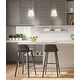 preview thumbnail 14 of 22, Ferano 5.5" Adjustable Metal/Glass LED Pendant, Chrome by JONATHAN Y