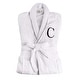 preview thumbnail 23 of 63, Superior 100% Cotton Embroidered Adult Unisex Luxury Bathrobe Small-Medium - Letter C