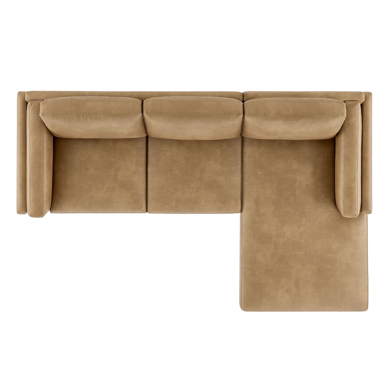 Roscoe Right-Facing Upholstered Sectional Sofa with Chaise