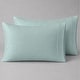 preview thumbnail 75 of 79, Superior Egyptian Cotton 650 Thread Count Pillowcase Set of 2 – Soft Sateen Pillowcases, Solid Colors