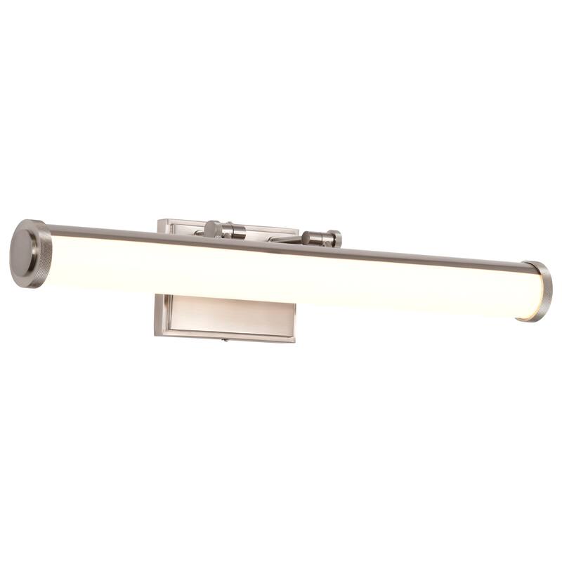 Cora 24 Inch LED Vanity 3 CCT Selectable Brushed Nickel Acrylic Lens - Brushed Nickel