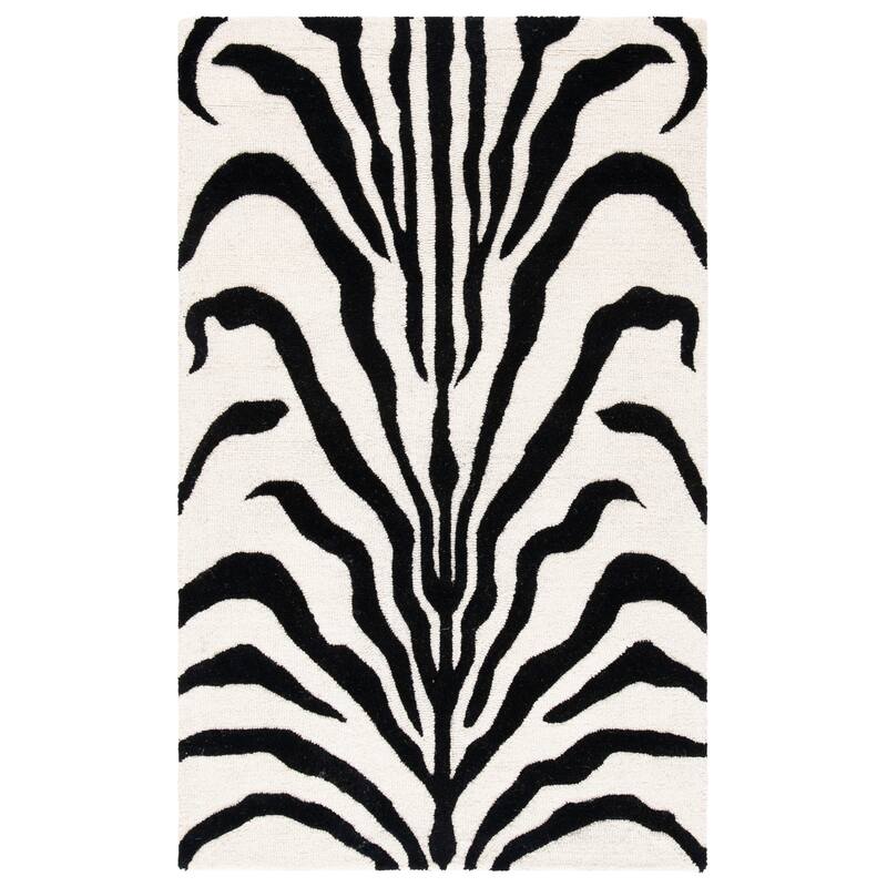 SAFAVIEH Handmade Cambridge Salina Animal Print Wool Rug