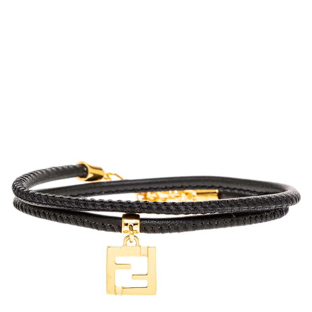 Fendi Forever Bracelet - Gold and Black