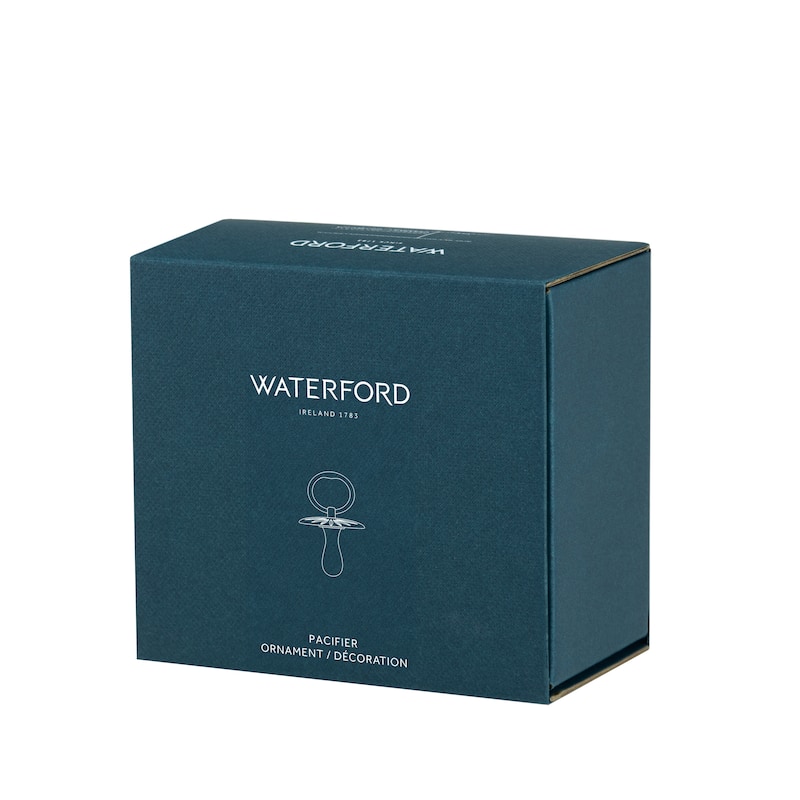 Waterford Christmas Pacifier Golden Ornament