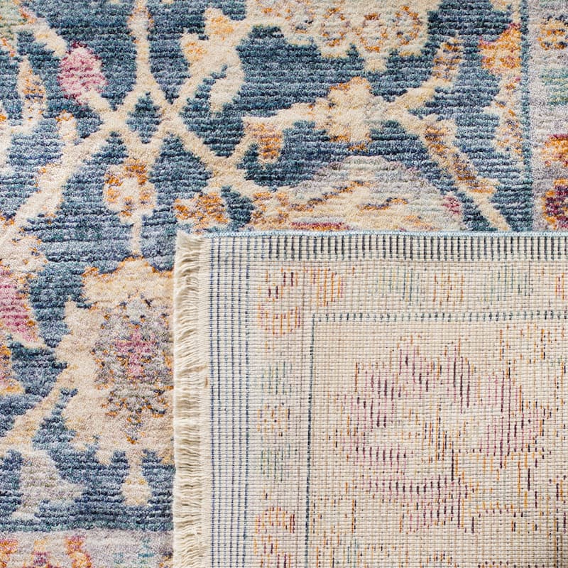 SAFAVIEH Illusion Brooke Vintage Boho Oriental Viscose Rug with