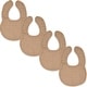 preview thumbnail 57 of 60, Muslin Cotton Baby Bibs Adjustable Size with Easy Snaps by Comfy Cubs Cedar - Pack of 4