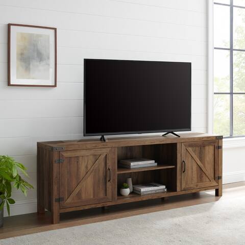 Middlebrook Firebranch 70-inch Barn Door TV Console