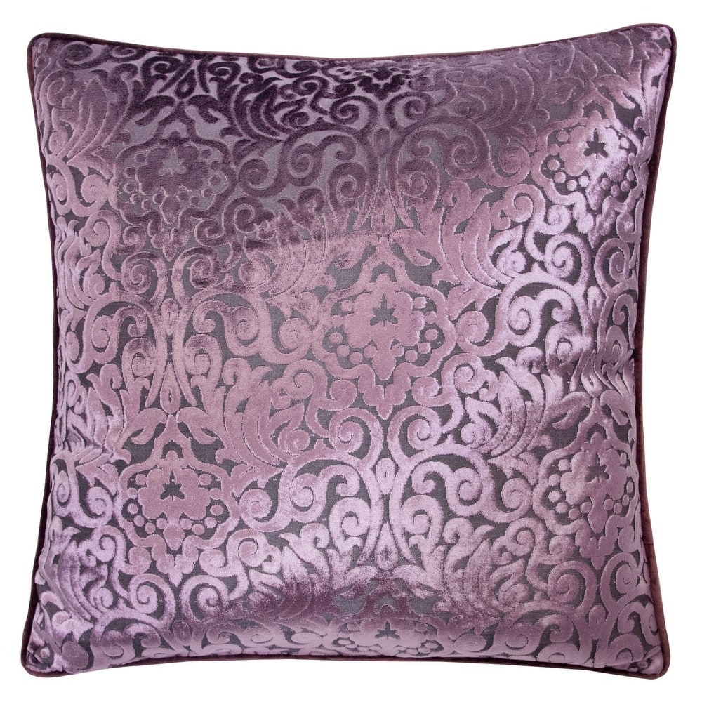 Homey Cozy Cut Velvet Throw Pillow Cover & Insert
