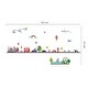 preview thumbnail 7 of 6, Walplus London Car Transport Wall Sticker Kids Nursery Decor Art Decal