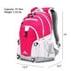 preview thumbnail 18 of 17, Backpack, Travel, or Work Bookbag with tablet sleeve, One Size, Pink Marble - Bubblegum Pink