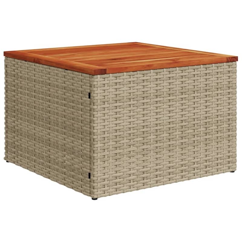 vidaXL Garden Sofa Set PE rattan Large UV-resistant materials
