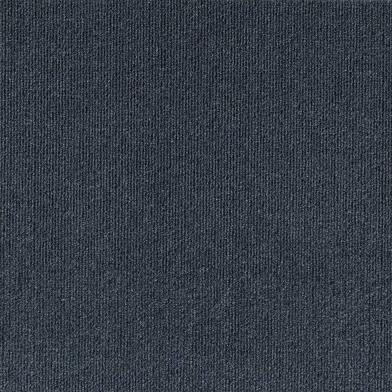 Foss Floors Cord Extreme 18"x18" Peel and Stick Indoor/Outdoor Carpet Tiles 10/box - Ocean Blue - 18" x 18"