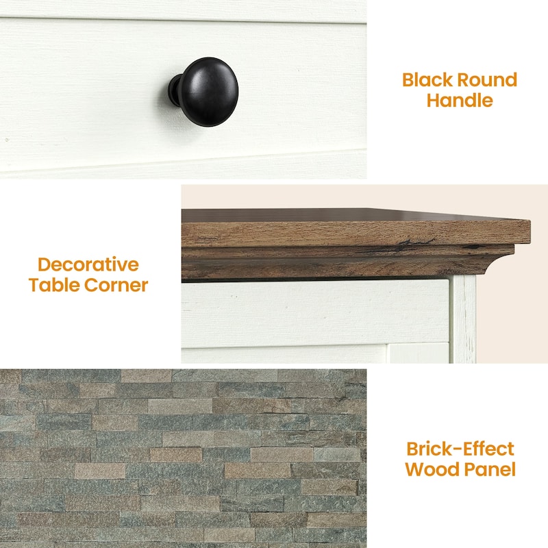 TV Stands with 28'' Fireplace