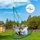 preview thumbnail 4 of 7, Hapfan 750 lbs 40'' Spider Tree Swing for Kids and Adults with 9.8 FT Swing Hanging Straps