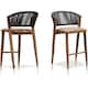 Option Counter Height-Umber Cushion
