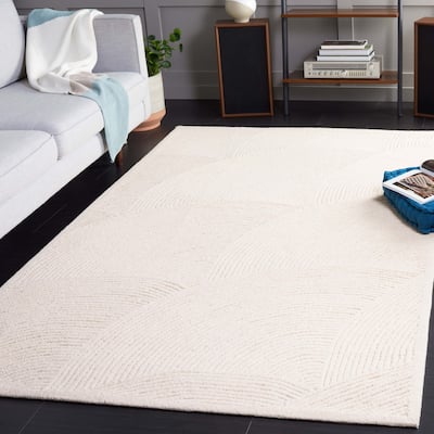 SAFAVIEH Handmade Textural Arnosta Contemporary Wool Rug