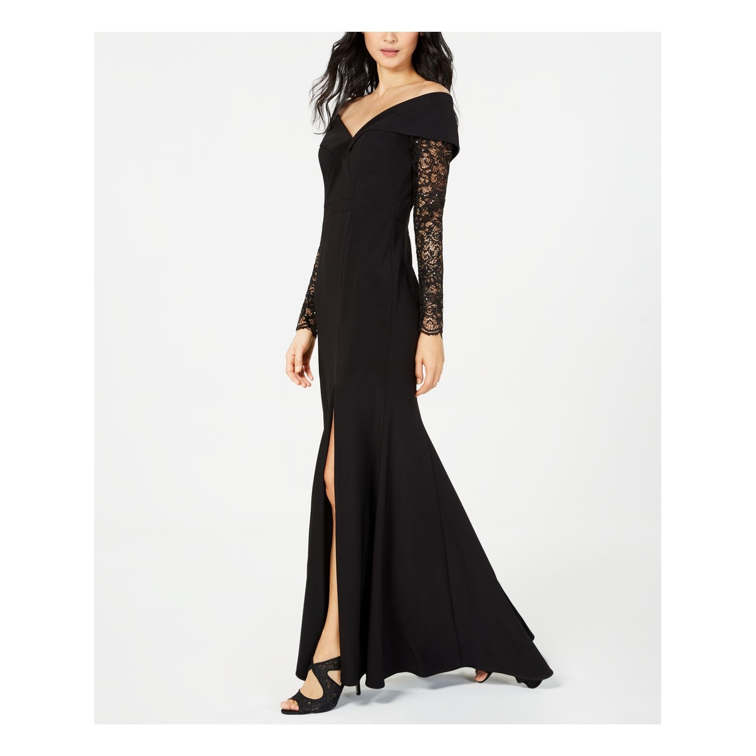 xscape black dress