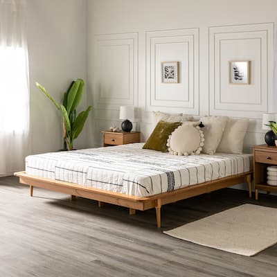 Middlebrook King-size Solid Wood Platform Bed,