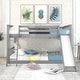preview thumbnail 11 of 22, Full over Full Bunk Bed with Slide & Ladder