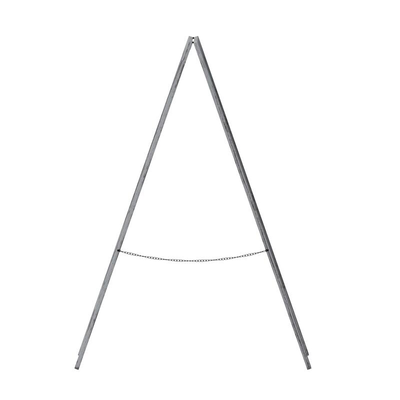 Wood A-Frame Magnetic Chalkboard Set-Markers, Stencils, and Magnets