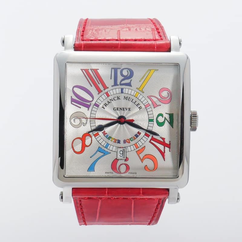 Franck Muller Color Dreams Master Square Men's Watch - Rainbow Numbers