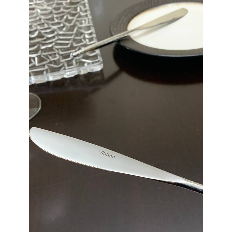 VIBHSA Dinner Forks and Dinner Knives Set of 12 Pieces
