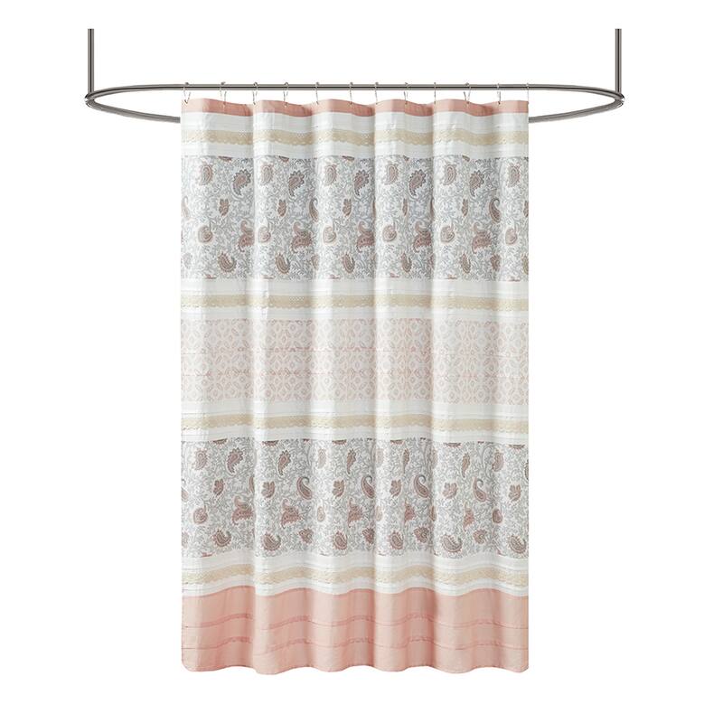 Madison Park Dawn Cotton Shower Curtain