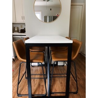 Kate and Laurel Kaya Counter Height Pub Table - 48x24x36