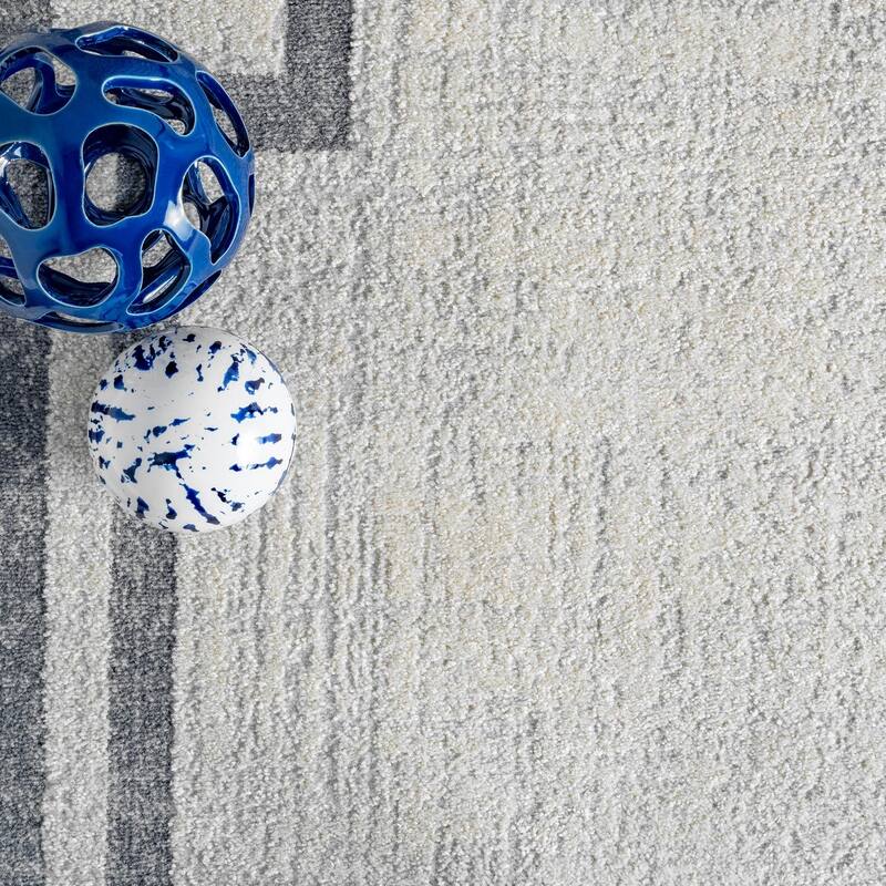 Nuloom Geometric Imani Border Area Rug