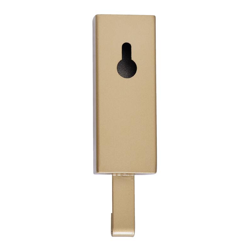 Varaluz Stopwatch Oval Powder Room Mirror - Gold