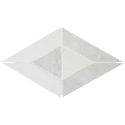 Daltile Lavaliere Natural Stone Radiant Mosaic (10 Pc per Carton) (7.0 Sqft per Carton)