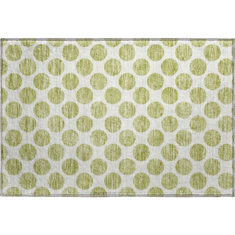 Premium Washable Super Soft Geo Dots Mayfield Rug